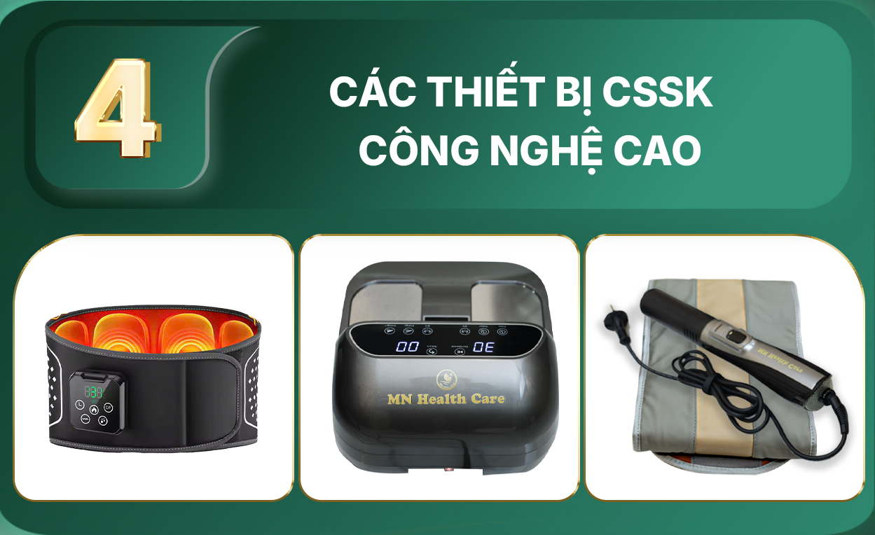 THIẾT BỊ CHĂM SÓC SỨC KHỎE CÔNG NGHỆ CAO