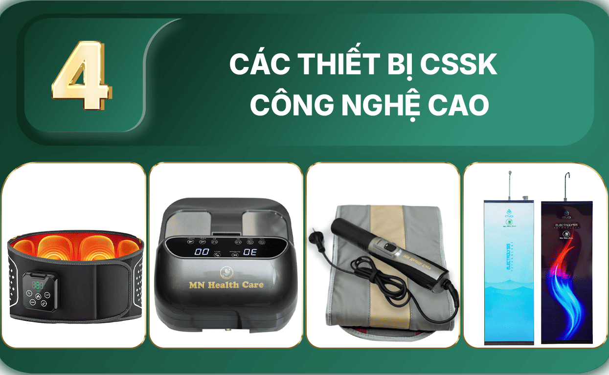 THIẾT BỊ CHĂM SÓC SỨC KHỎE CÔNG NGHỆ CAO